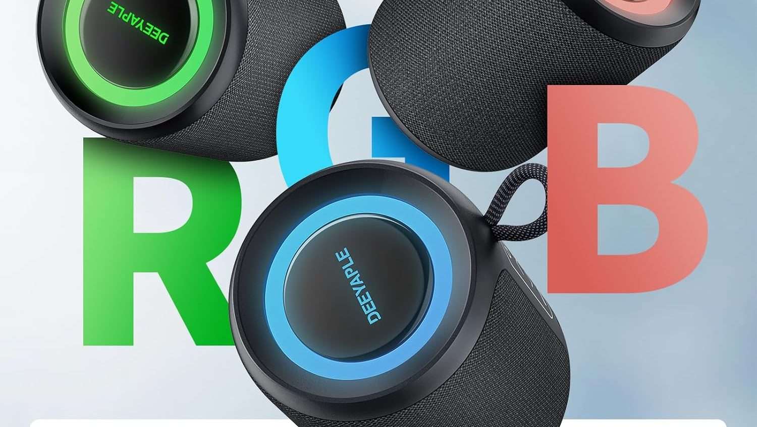 Solo 19,75€ per questa POTENTE cassa Bluetooth portatile con luce RGB