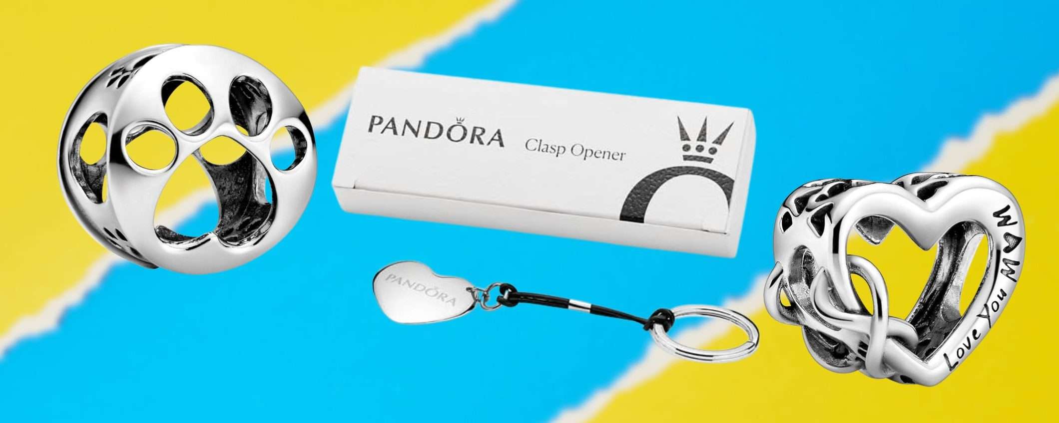 Pandora fino a 20€ su Amazon: charm e portachiavi in SVUOTA MAGAZZINO top