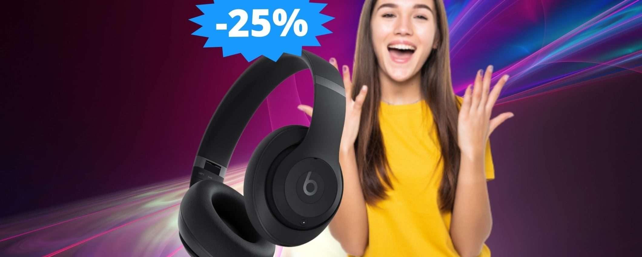 Beats Studio Pro: un AFFARE da prendere al volo (-25%)