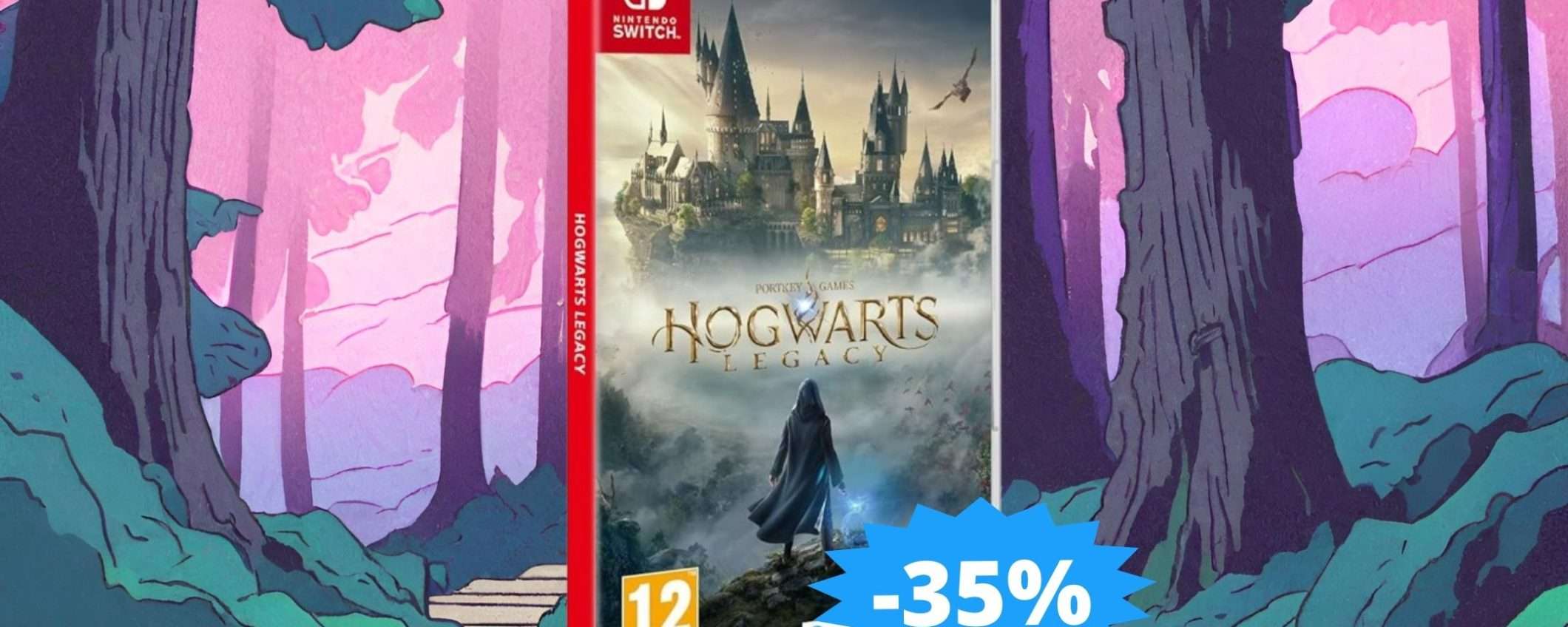 Hogwarts Legacy per Switch: MEGA sconto del 35% su Amazon