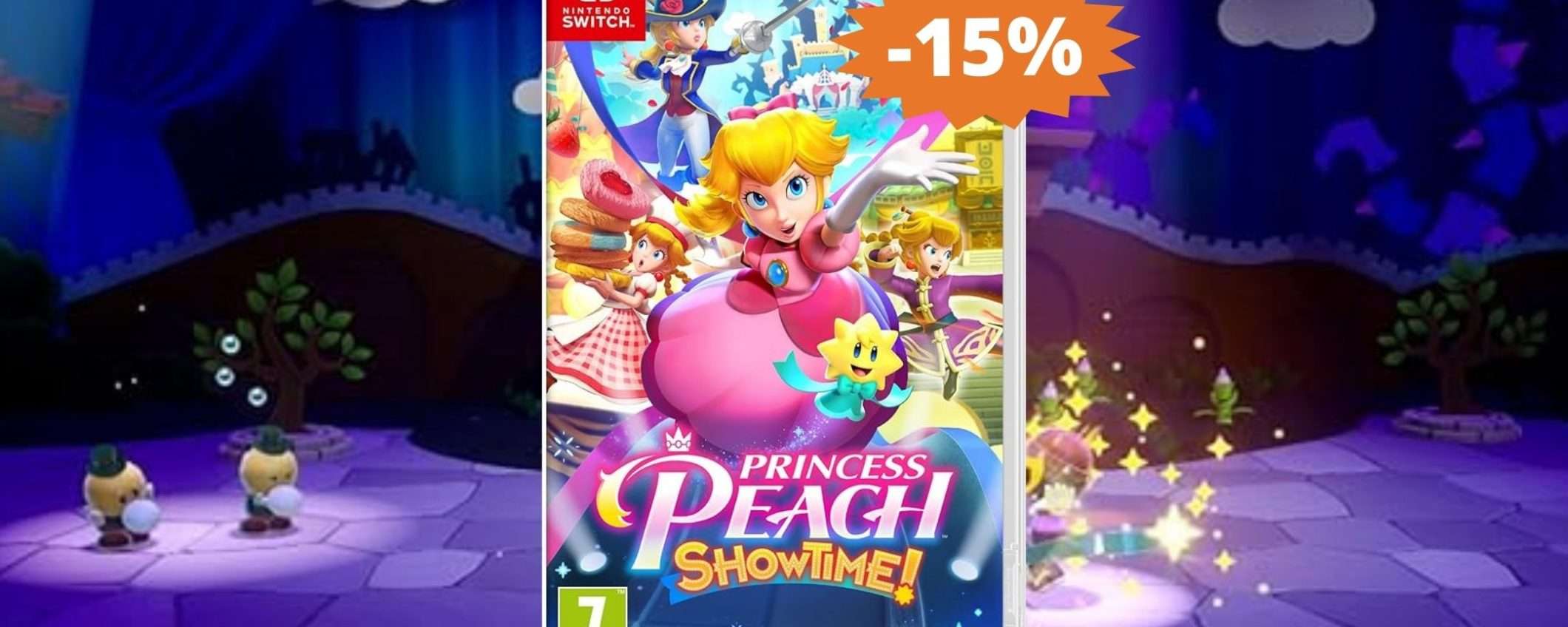 Princess Peach Showtime per Switch: SUPER sconto del 15%