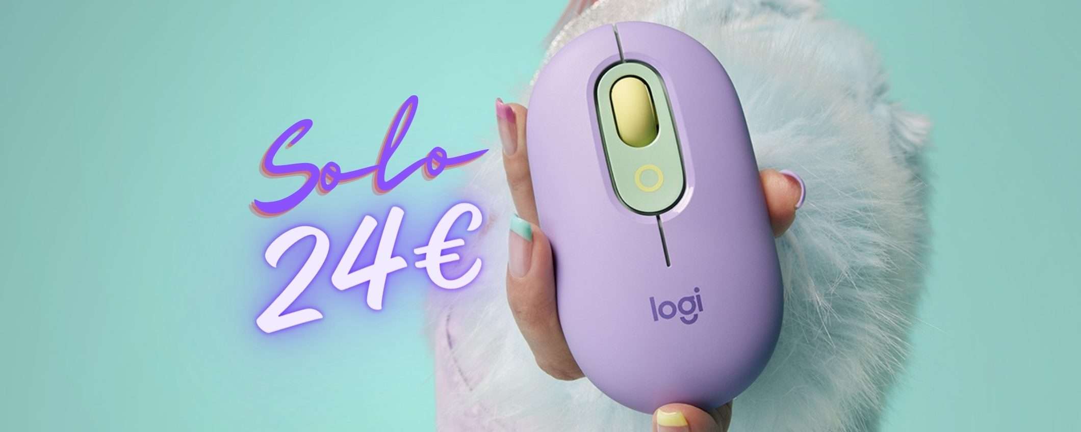 Logitech POP: il mouse wireless con emoji (quasi) al MINIMO STORICO