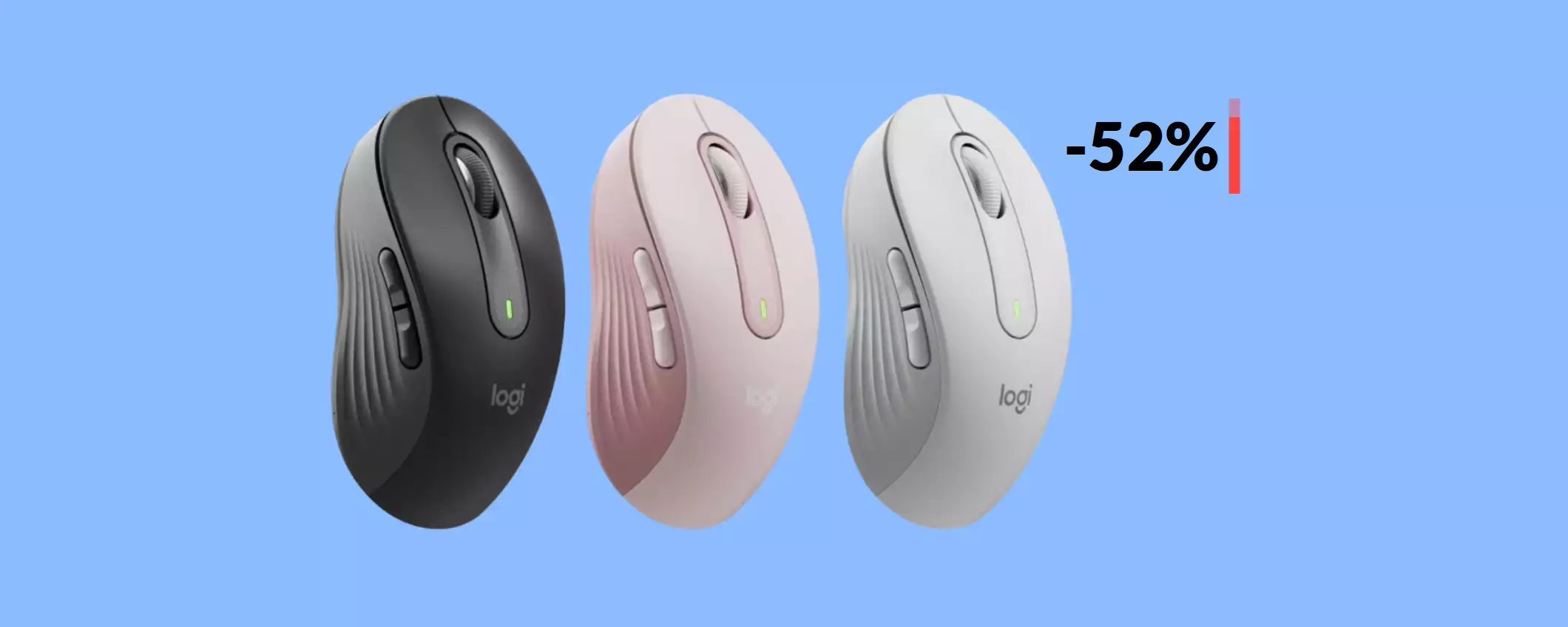 Mouse per mancini? Con Logitech vai sul sicuro ad appena 25€