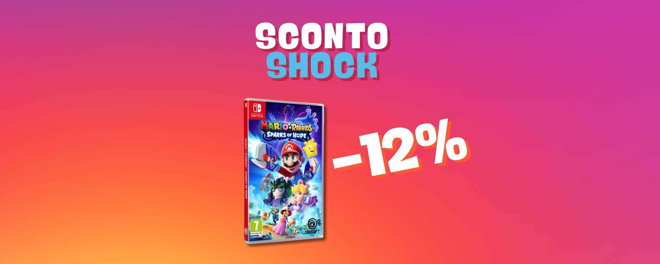 Mario + Rabbids Sparks of Hope in sconto SHOCK (-12%)