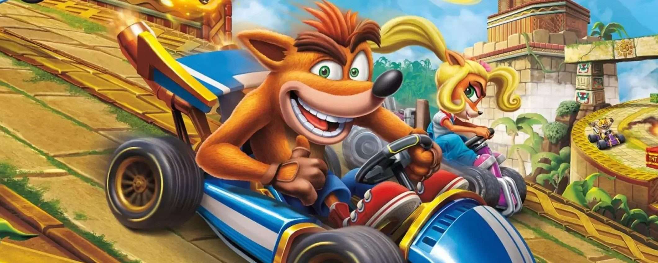 Rivivi la tua infanzia con Crash Team Racing: Nitro Fueled (Nintendo Switch), costa meno di 27€