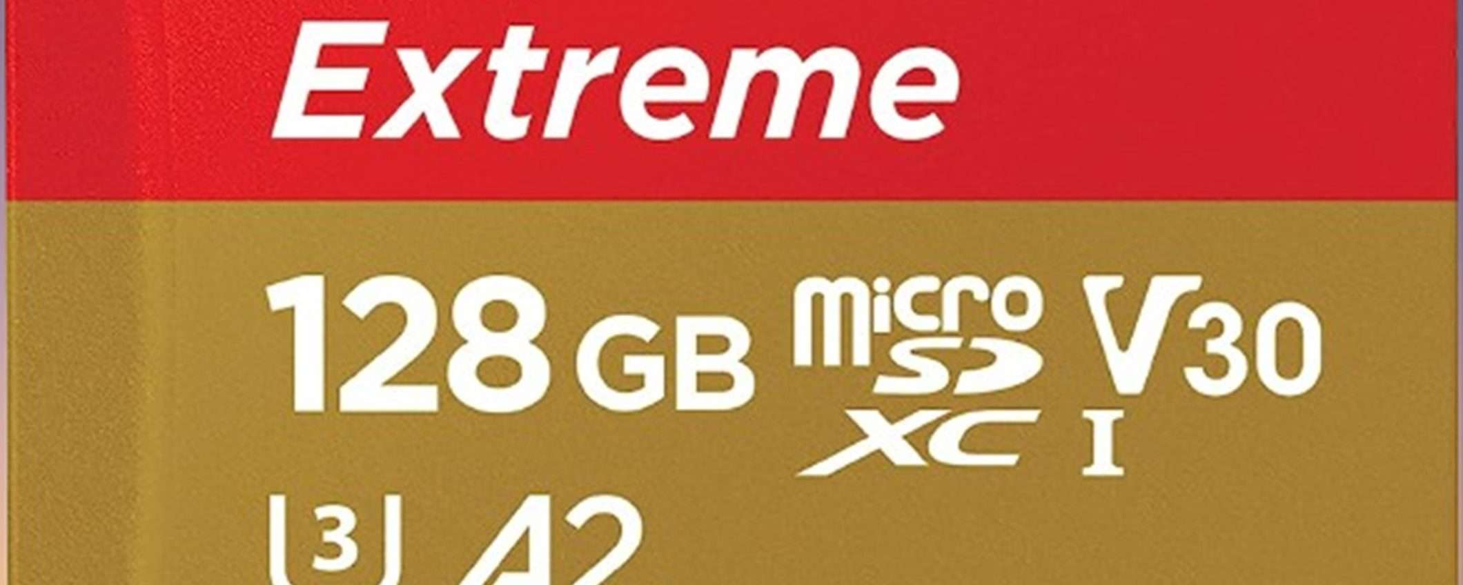 MicroSD SanDisk Extreme da 128GB + adattatore SD + RescuePRO Deluxe a soli 23€ su Amazon