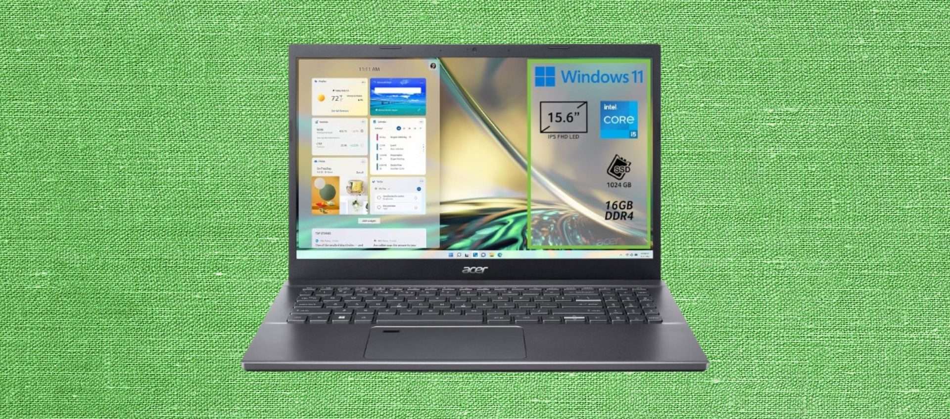 Acer Aspire 5: un ottimo laptop in offerta a meno di 600€