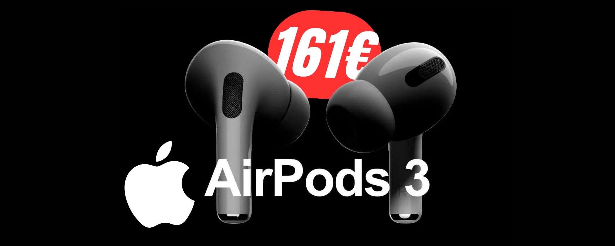 Apple AirPods (3ª generazione) a 161€: il prezzo bomba arriva da eBay grazie al COUPON