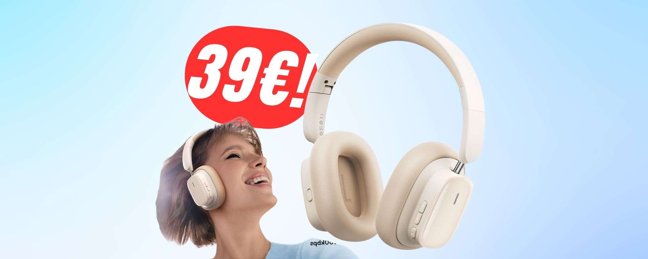 Come le BOSE ma a soli 39€: queste CUFFIE senza fili non hanno difetti!