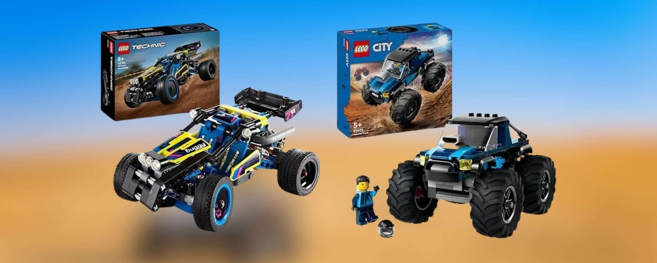 Doppio LEGO Dune Buggy: il bundle su Amazon a soli 30 euro