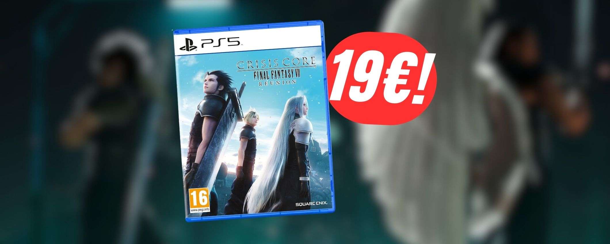 Final Fantasy 7: lo spin-off su Zack (per PS5) precipita a 19€, FAI PRESTO!