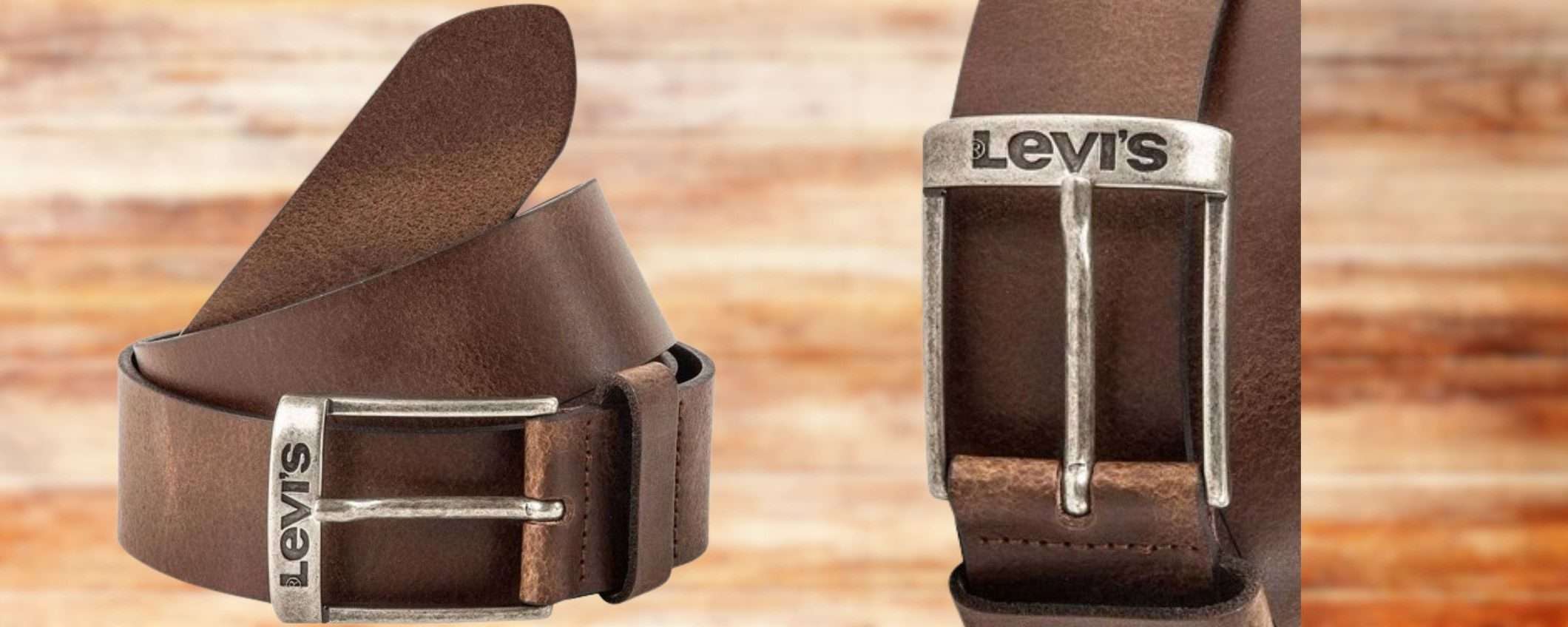 Cintura Levi's di pelle a 18€: sconto SHOCK del 46% su Amazon