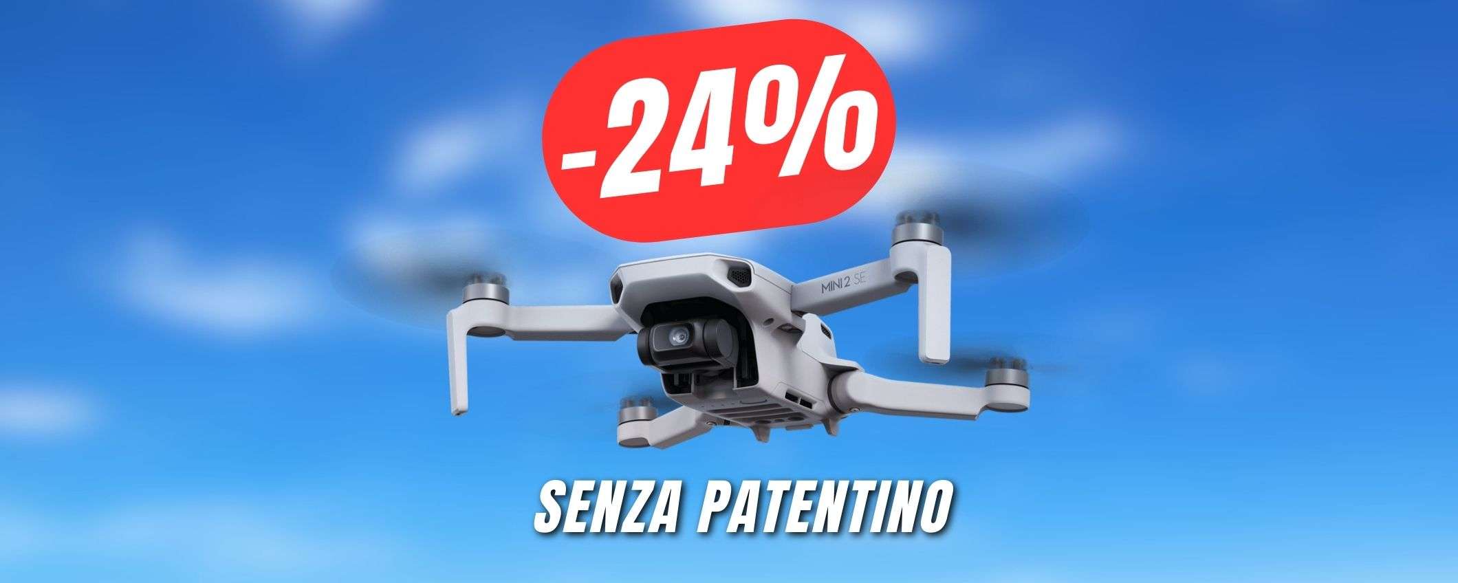 Vola senza patentino con il DRONE DJI a 233€!