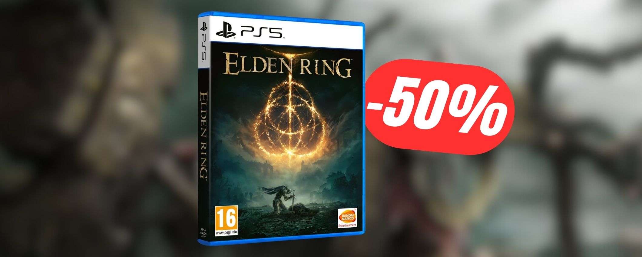 Elden Ring per PS5: con lo SCONTO del -50% lo paghi 34€!