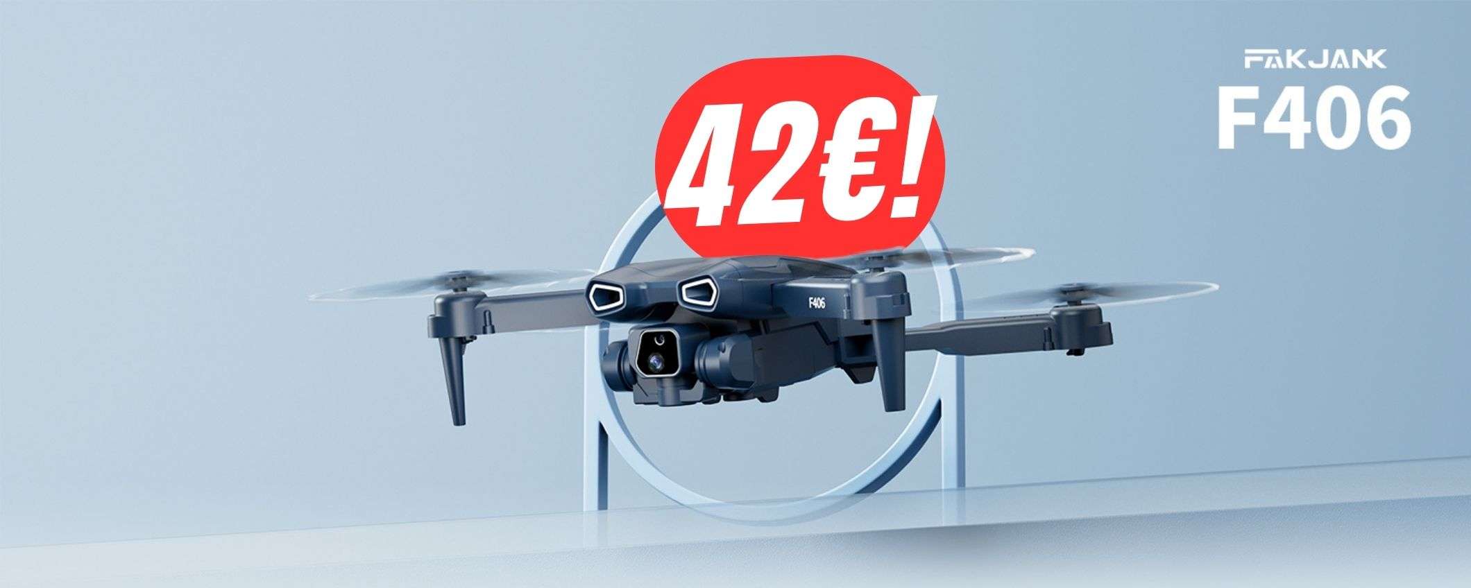 DRONE con videocamera 4K a 42€?! Non è un sogno, ma l'OFFERTA Amazon!