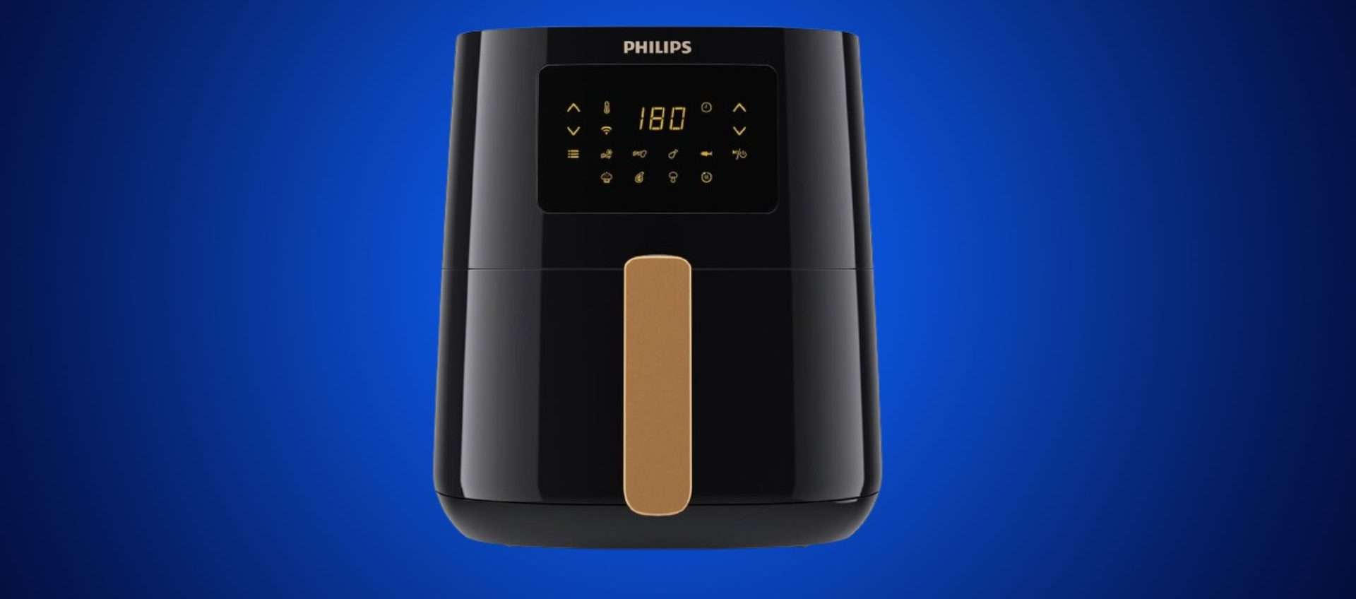 Friggitrice ad aria Philips, prezzo in frantumi: tua a soli 89,99€ invece di 149,99€