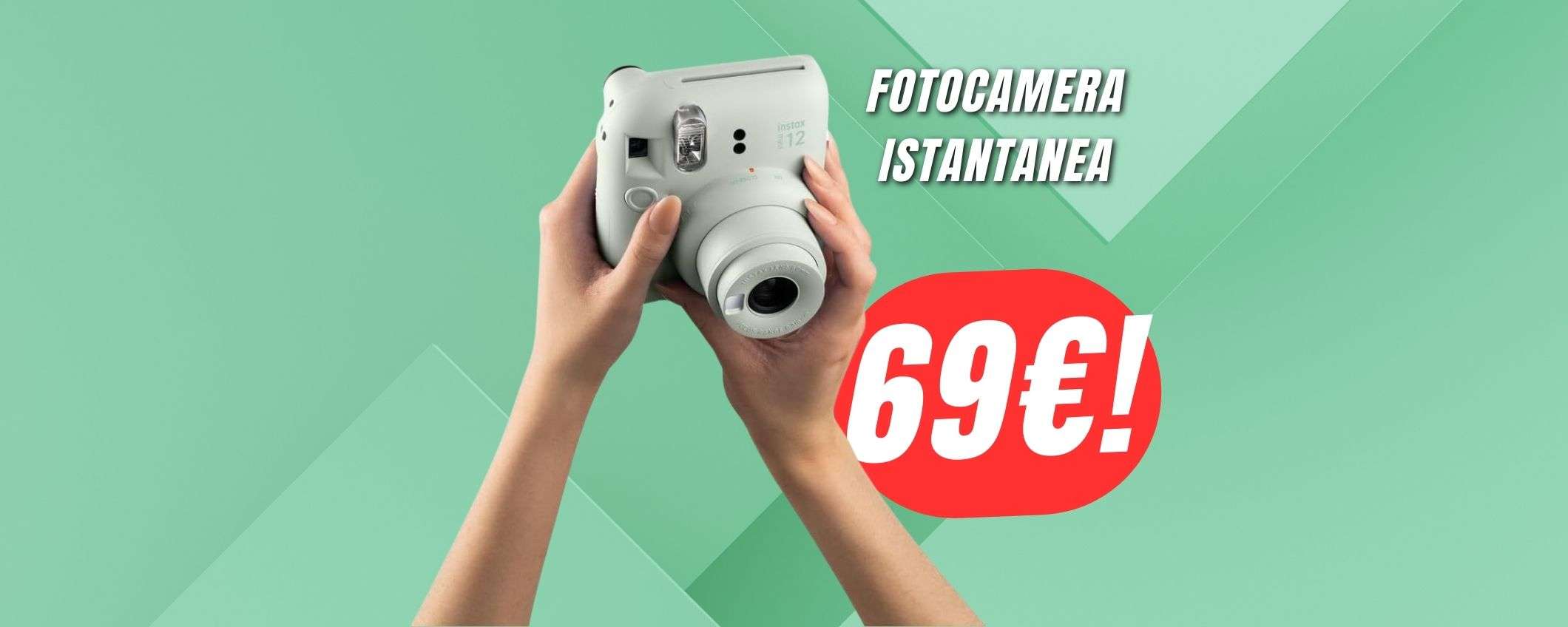 Immortala per sempre i tuoi ricordi per soli 69€ con la fotocamera Fujifilm in OFFERTA!