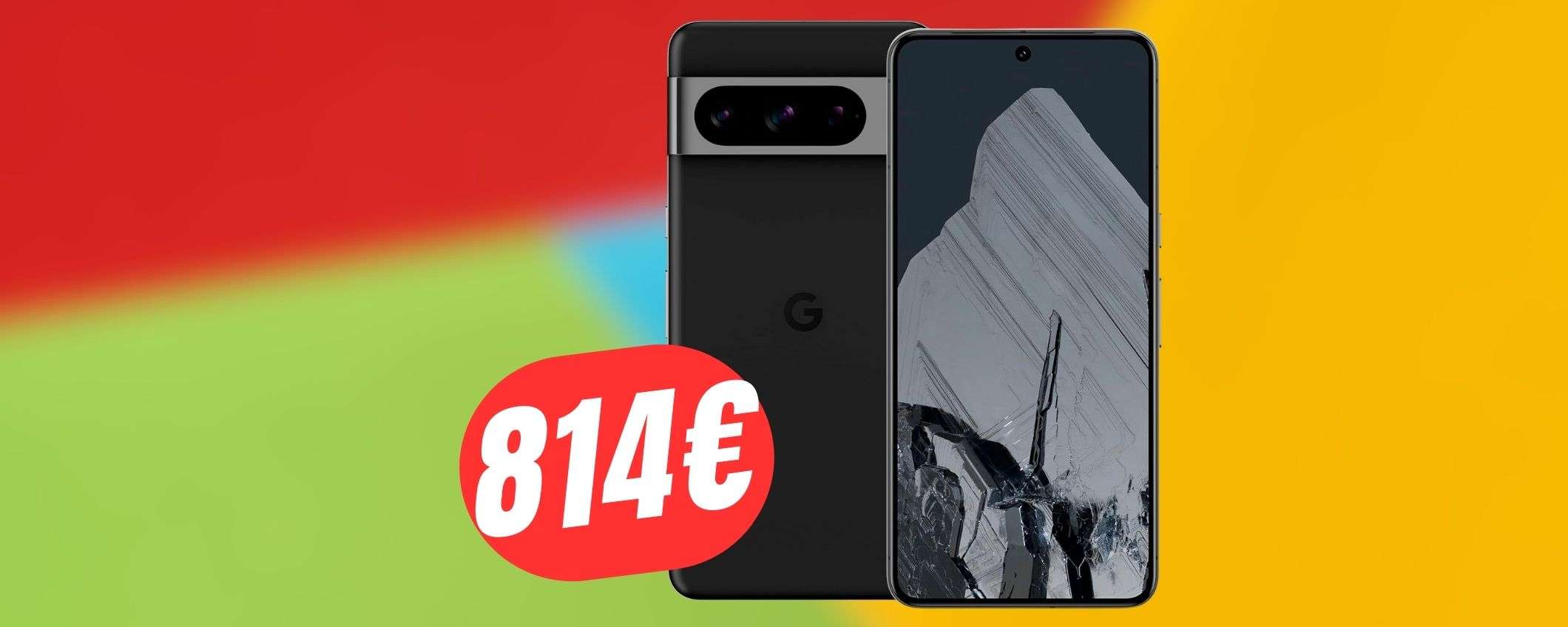 Google Pixel 8 Pro al MINIMO STORICO: risparmia -285€ sul top di gamma!