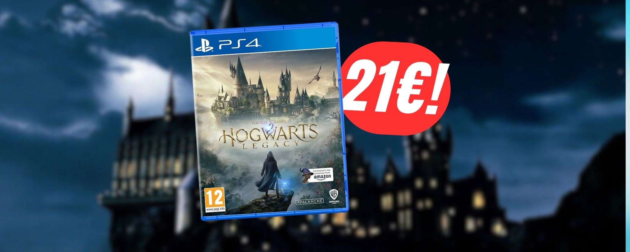Hogwarts Legacy a 21€ è imperdibile: vivi la magia al PREZZO più BASSO di sempre!