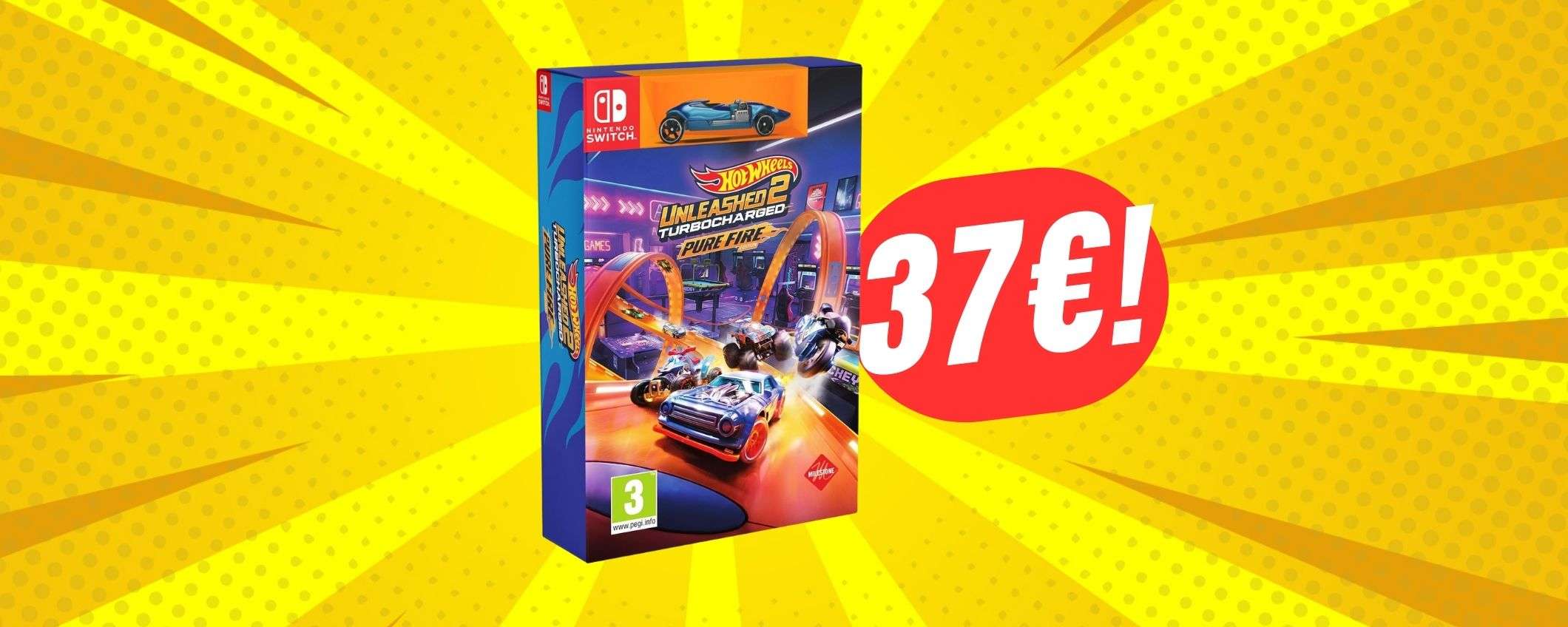 Hot Wheels Unleashed 2 per Nintendo Switch sfreccia al 33% in MENO!