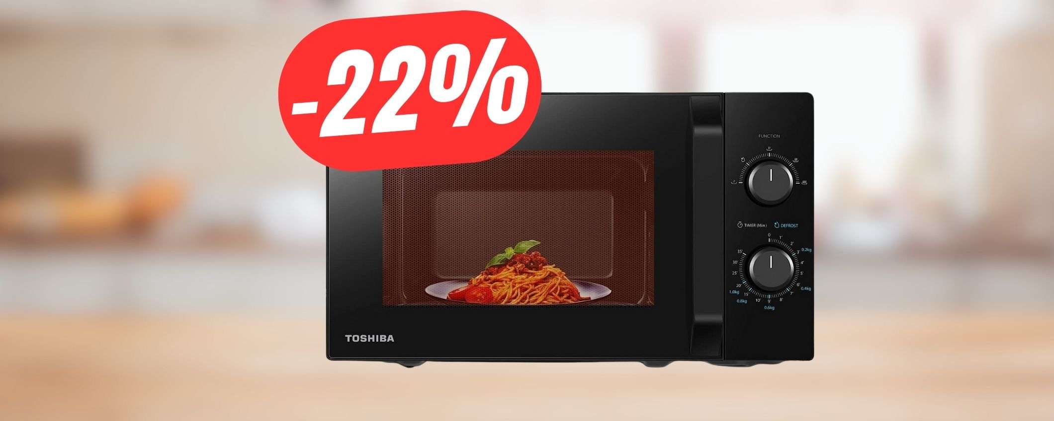 PREZZO BOMBA per il forno a MICROONDE di Toshiba a 69€