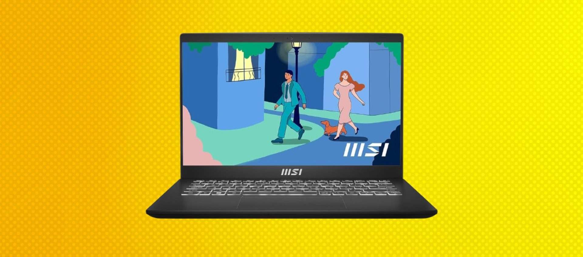 MSI Modern 14 in offerta: un super laptop ad appena 399€