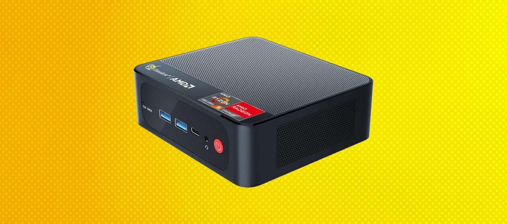 Mini PC Beelink in offerta a 289,99€ (-22%): AMD Ryzen 5, Wi-Fi 6, fino a 64GB di RAM