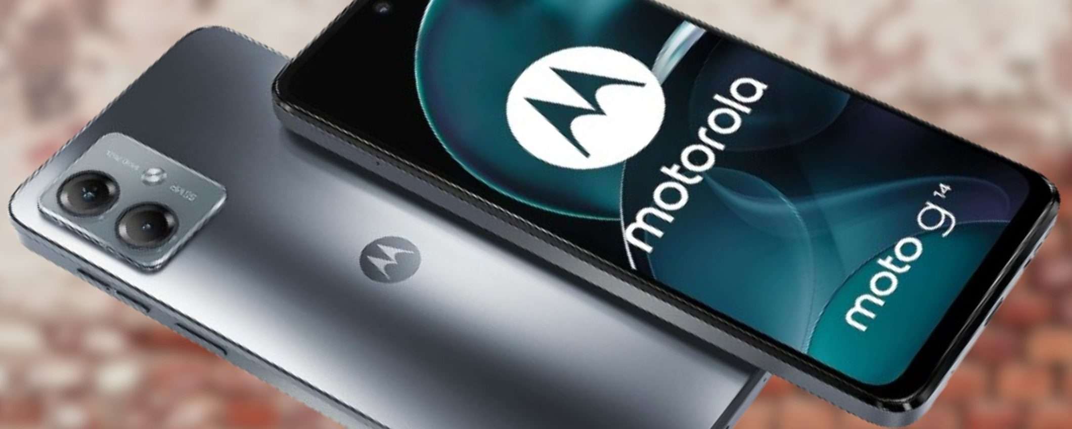 Motorola moto g14 a 97€ è semplicemente WOW: camera 50MP e batteria 5000 mAh