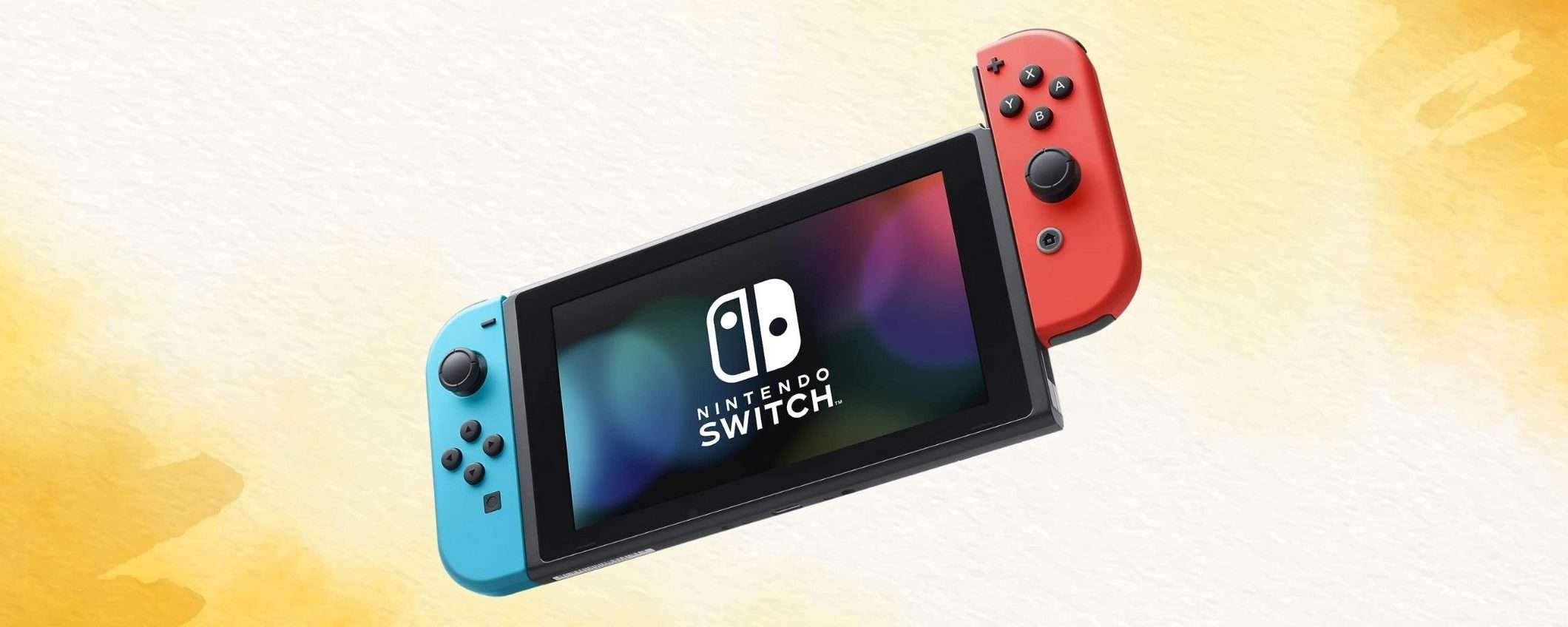 Nintendo Switch: sconto RECORD su Amazon, è al minimo storico assoluto