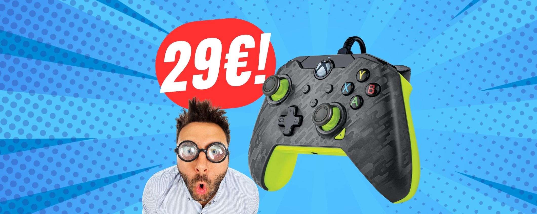 Controller Xbox a 29€?! Fai presto, prima che si esaurisca!