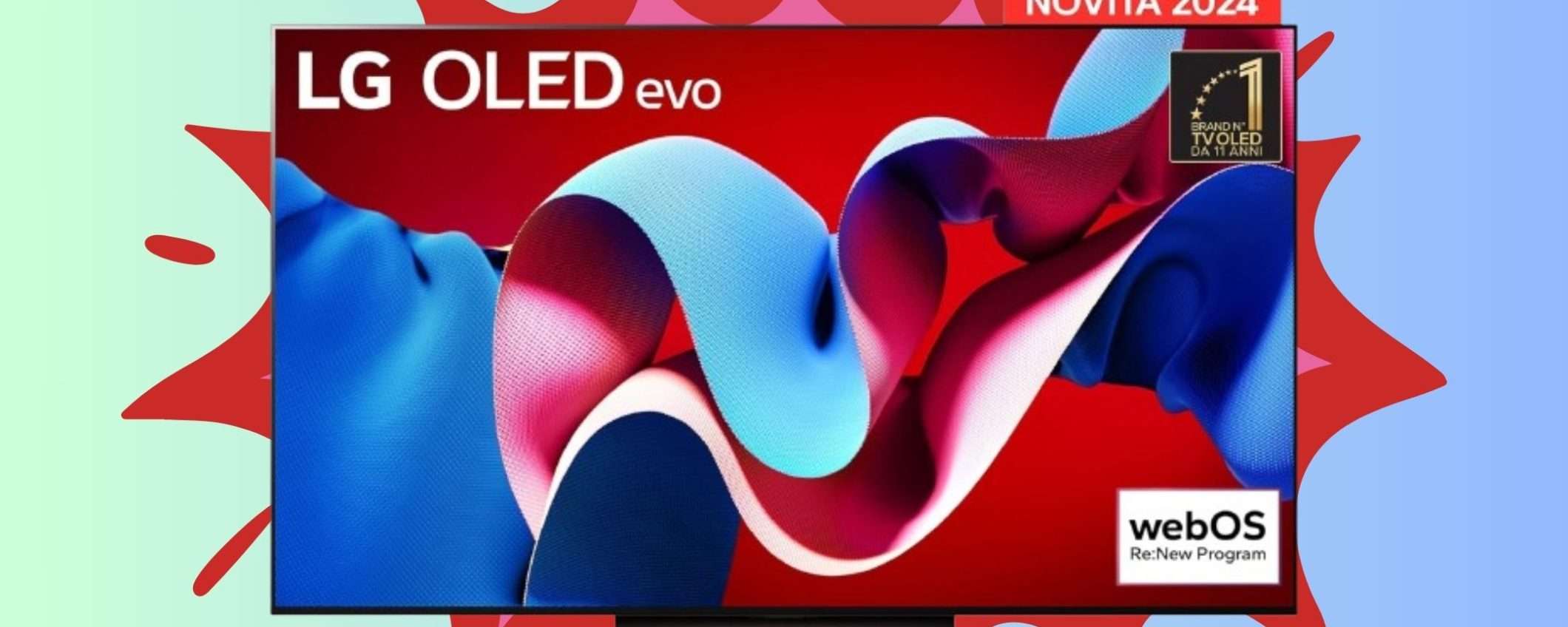 TV LG OLED evo 4K da 77