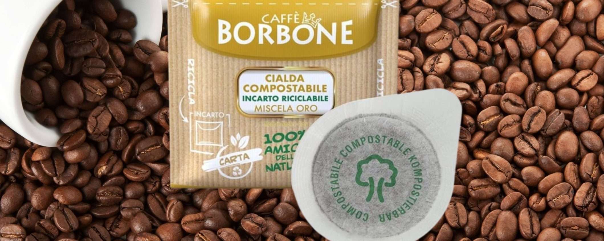 Cialde ESE caffè Borbone miscela Oro: 100 a soli 17€ su Amazon!