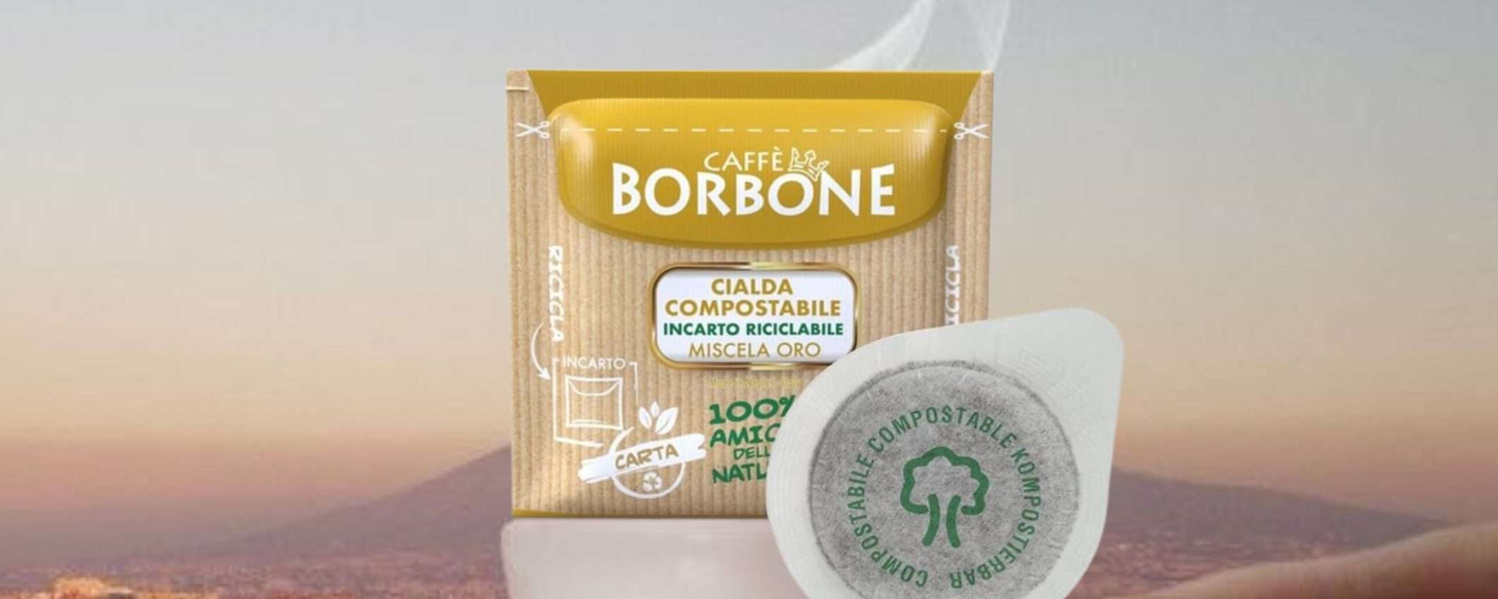 Caffè Borbone Miscela Oro: 100 cialde ESE a soli 17€ su Amazon