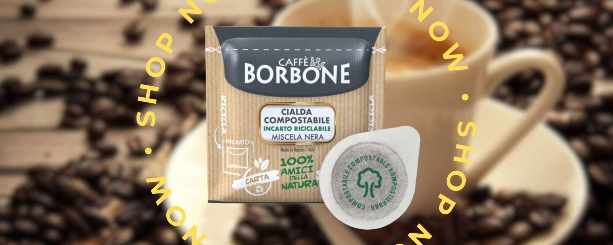 Caffè Borbone Miscela Nera: 600 cialde ESE a un prezzo ASSURDO!