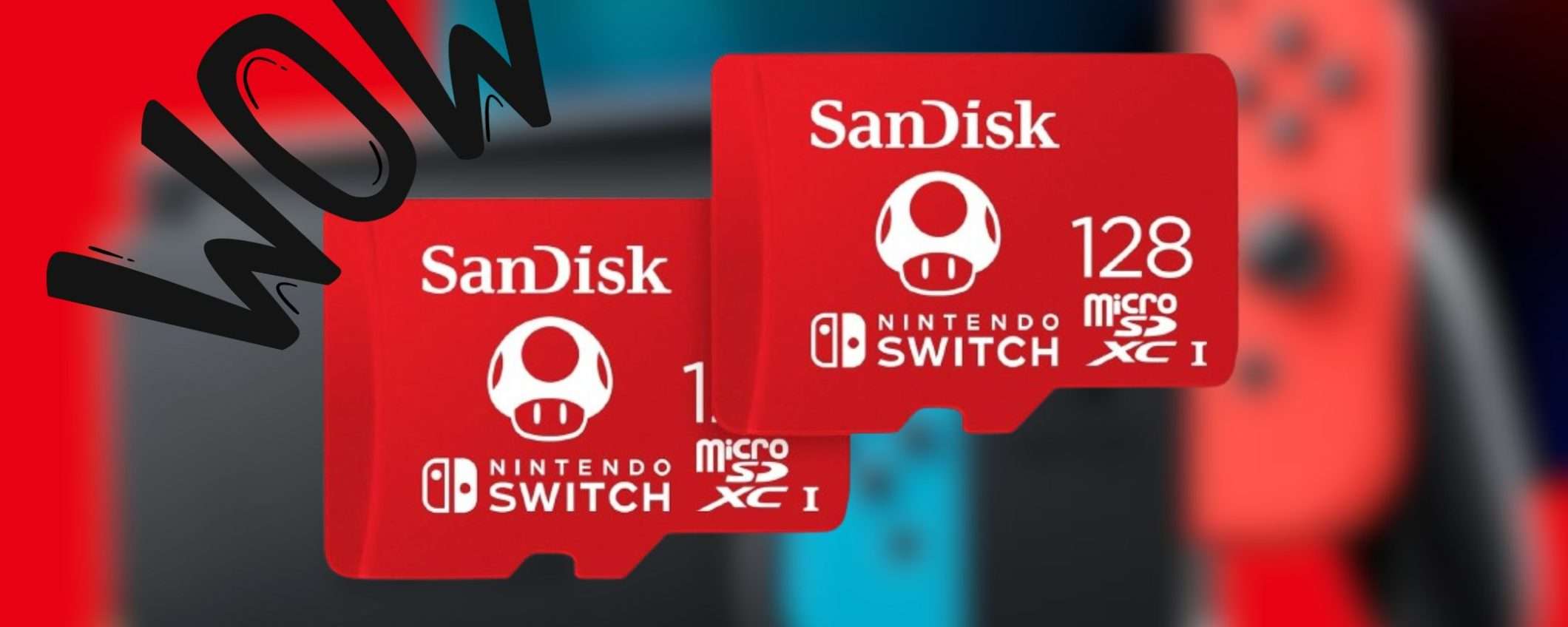 2 MicroSD SanDisk da 128GB per Nintendo Switch a soli 45€? PREZZO FOLLE di Amazon