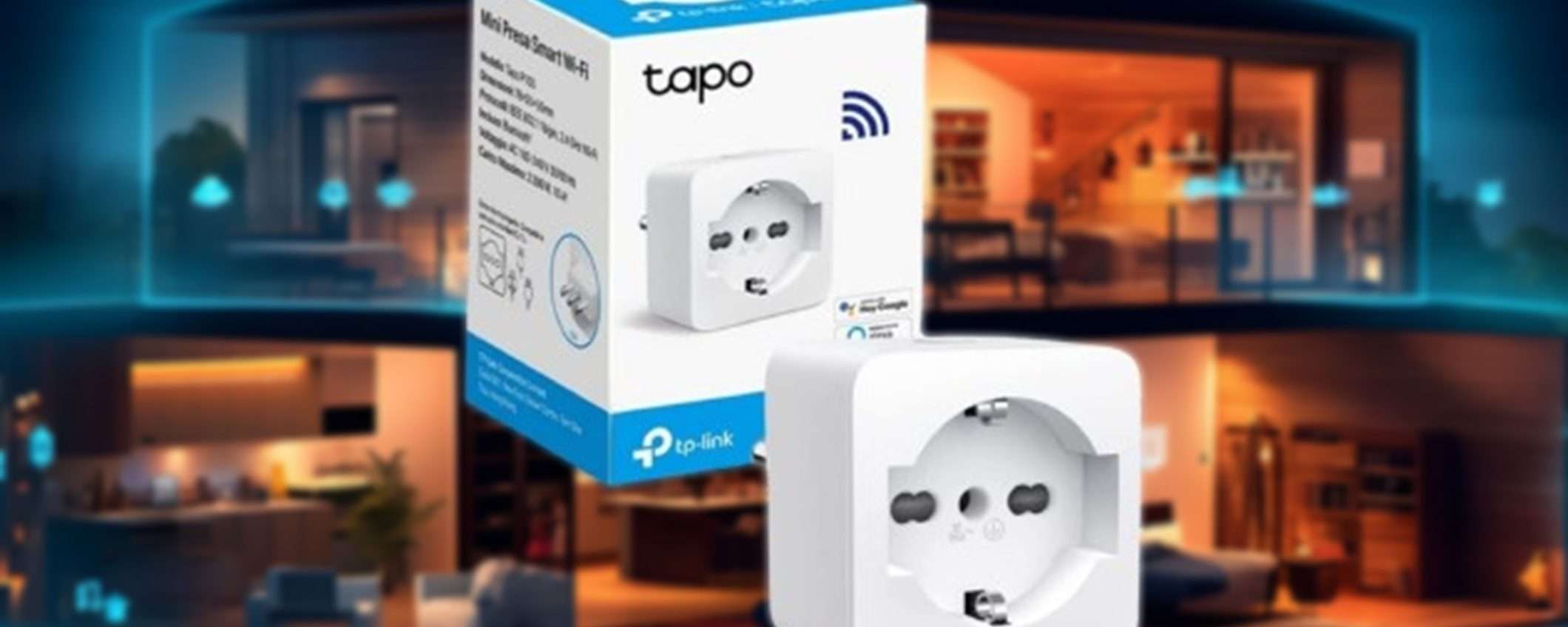 Presa Smart TP-Link Tapo P105: con soli 10€ rendete intelligente qualsiasi elettrodomestico!