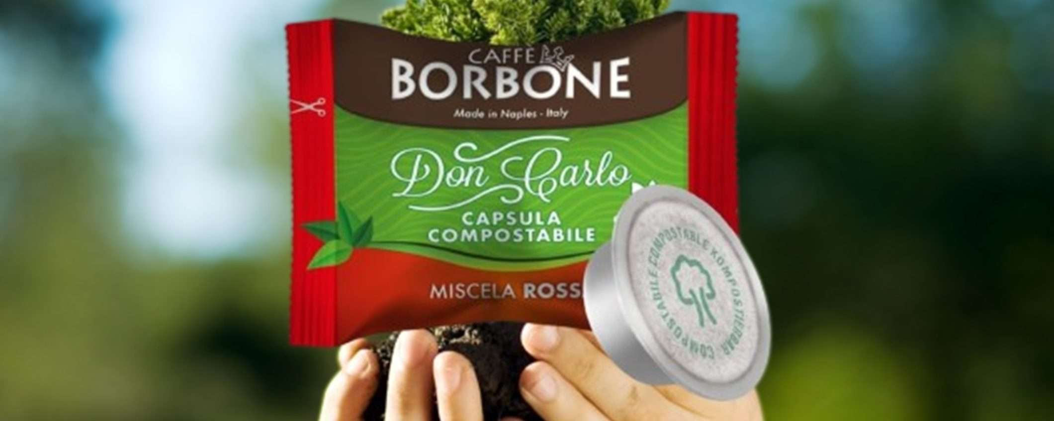 Caffè Borbone Miscela Rossa: 100 capsule compostabili per Lavazza A Modo Mio in GRANDE OFFERTA