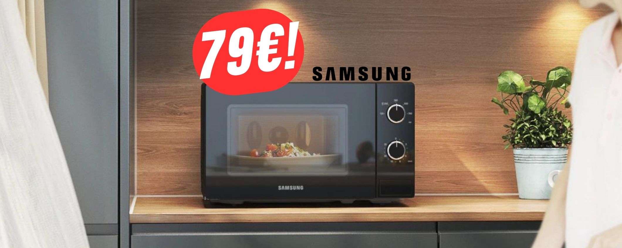 MINIMO STORICO per il forno a MICROONDE di Samsung a 79€!