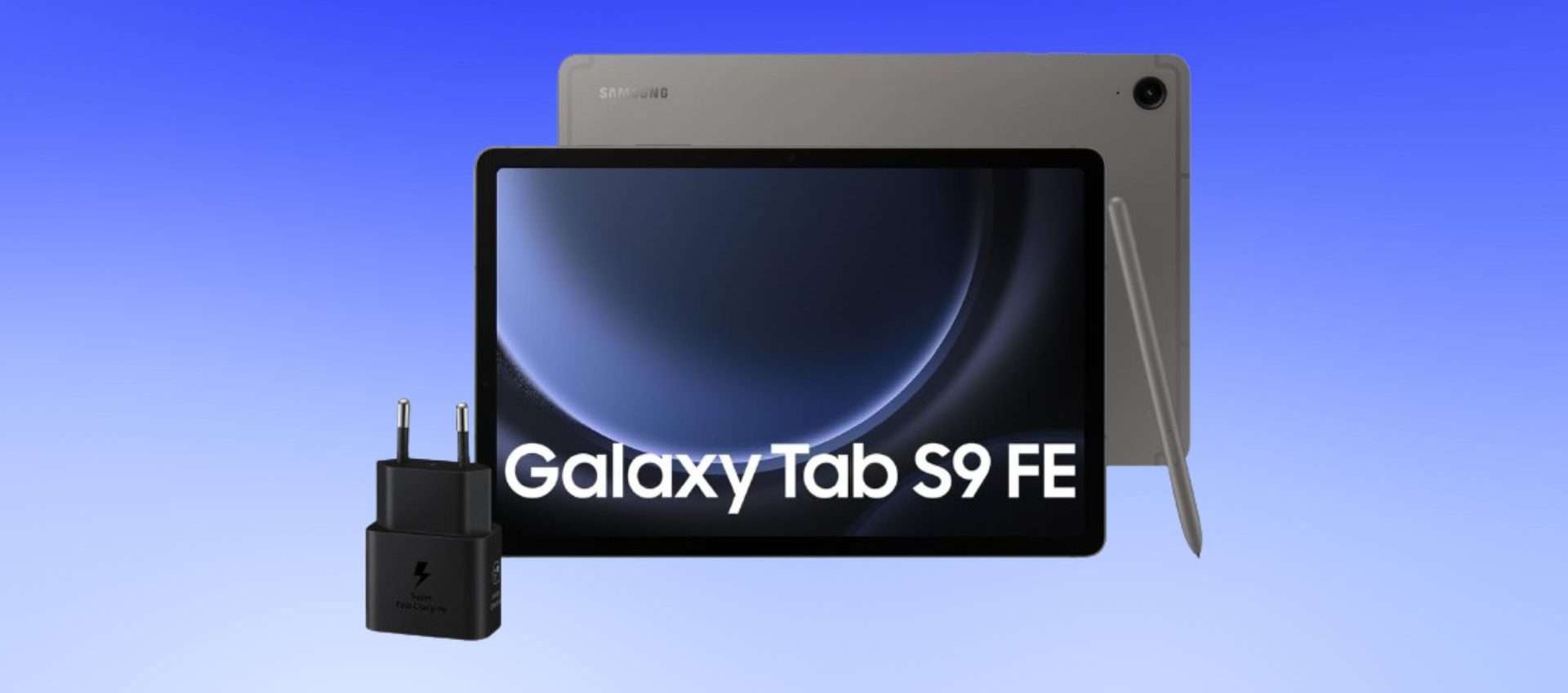 Samsung Galaxy Tab S9 FE, doppia offerta: con il cash back lo paghi solo 289€