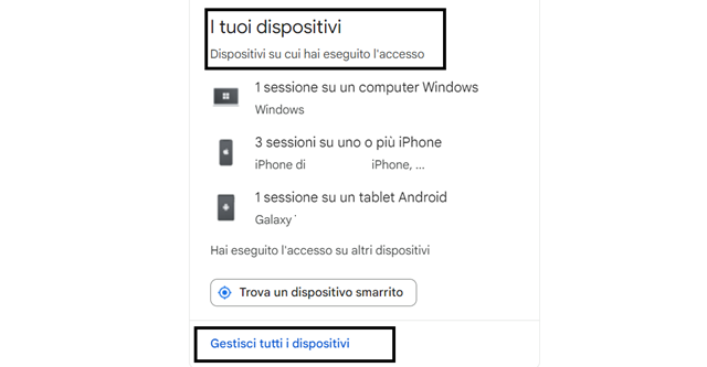 Come rimuovere un account Google da remoto