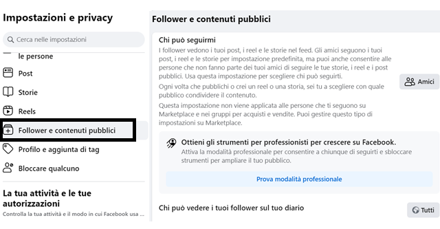 Come gestire l'accesso ai follower di Facebook