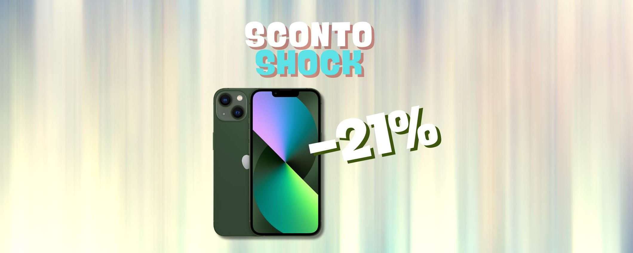 iPhone 13 a un prezzo SHOCK (-21%)