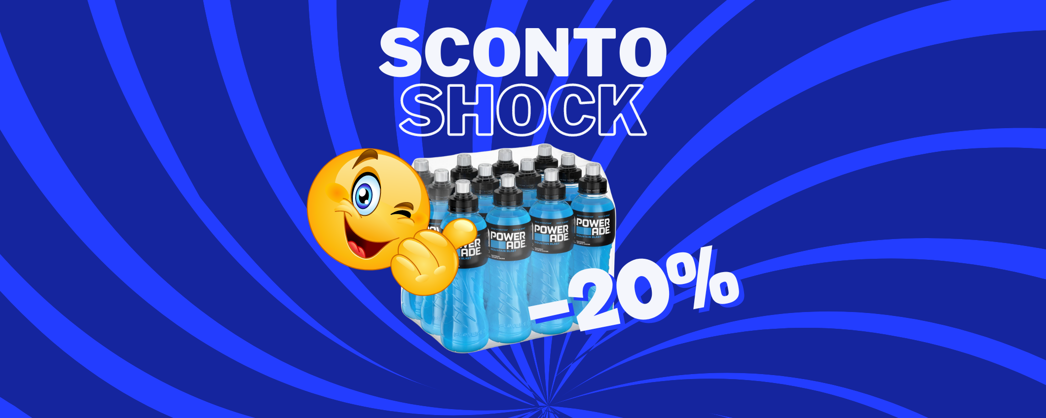 12 Powerade Mountain Blast a un prezzo SHOCK: -20%