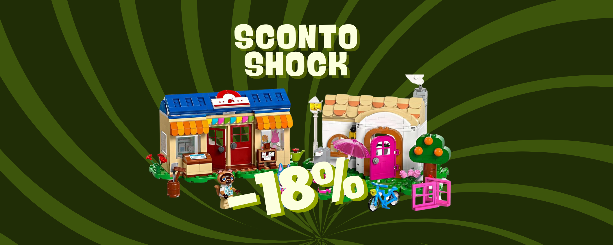 Set LEGO Animal Crossing a un prezzo FOLLE (-18%)