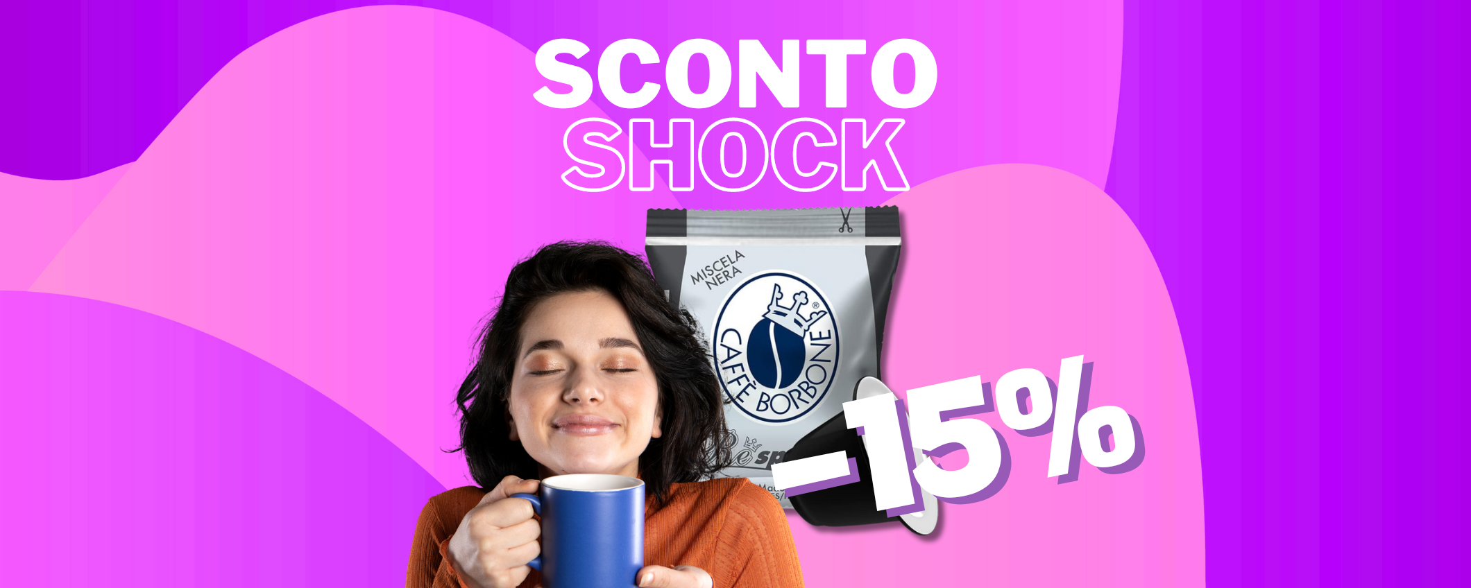 100 di Caffè Borbone Respresso a un prezzo SHOCK (-15%)