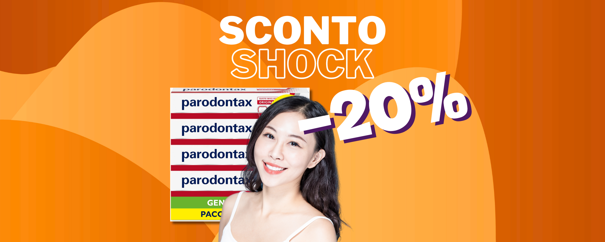 4 dentifrici Parodontax in sconto del 20%, per poco