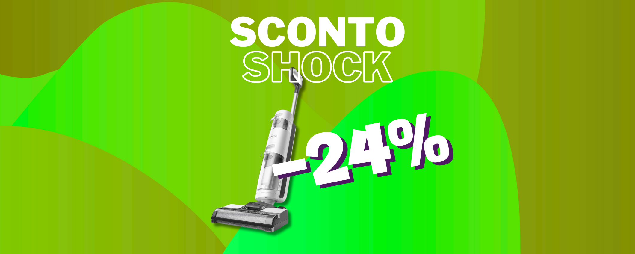 2 in 1 con Tineco iFloor 3 Breeze Plus in sconto SHOCK (-24%)