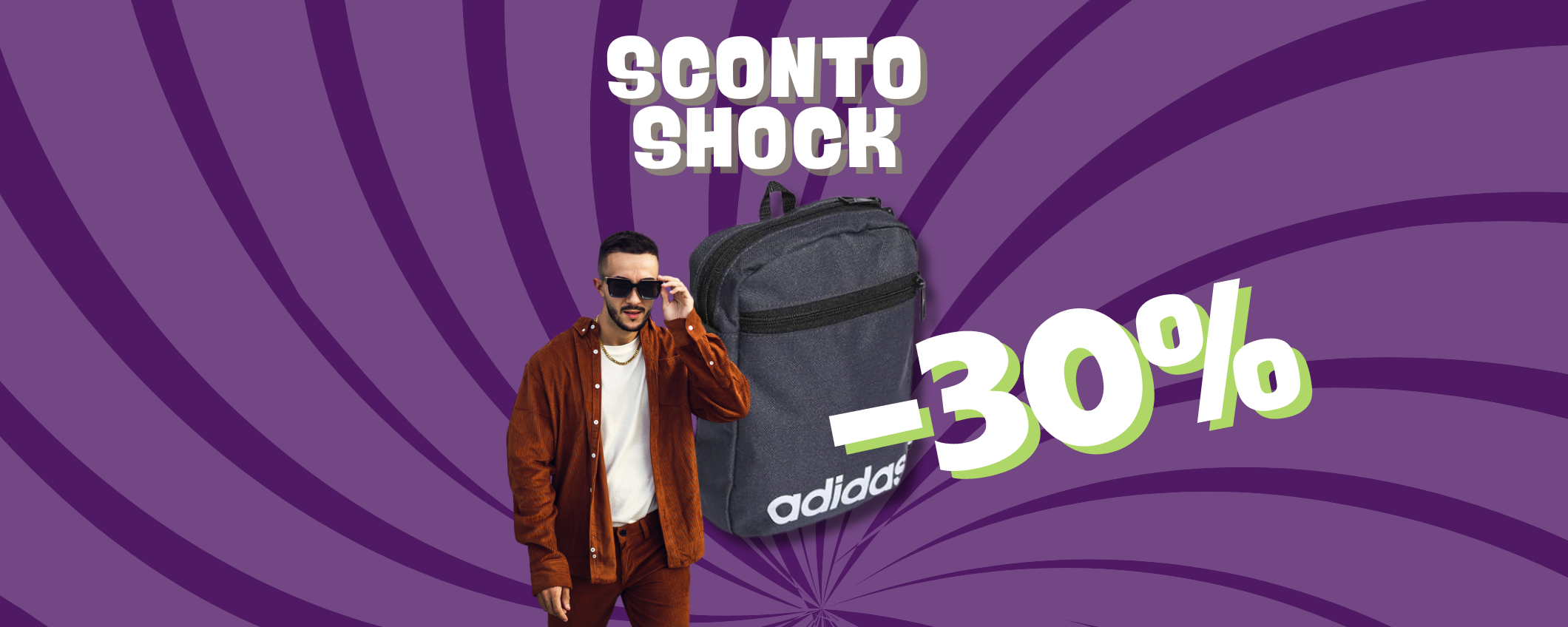 Ottimo marsupio adidas in sconto SHOCK (-30%)