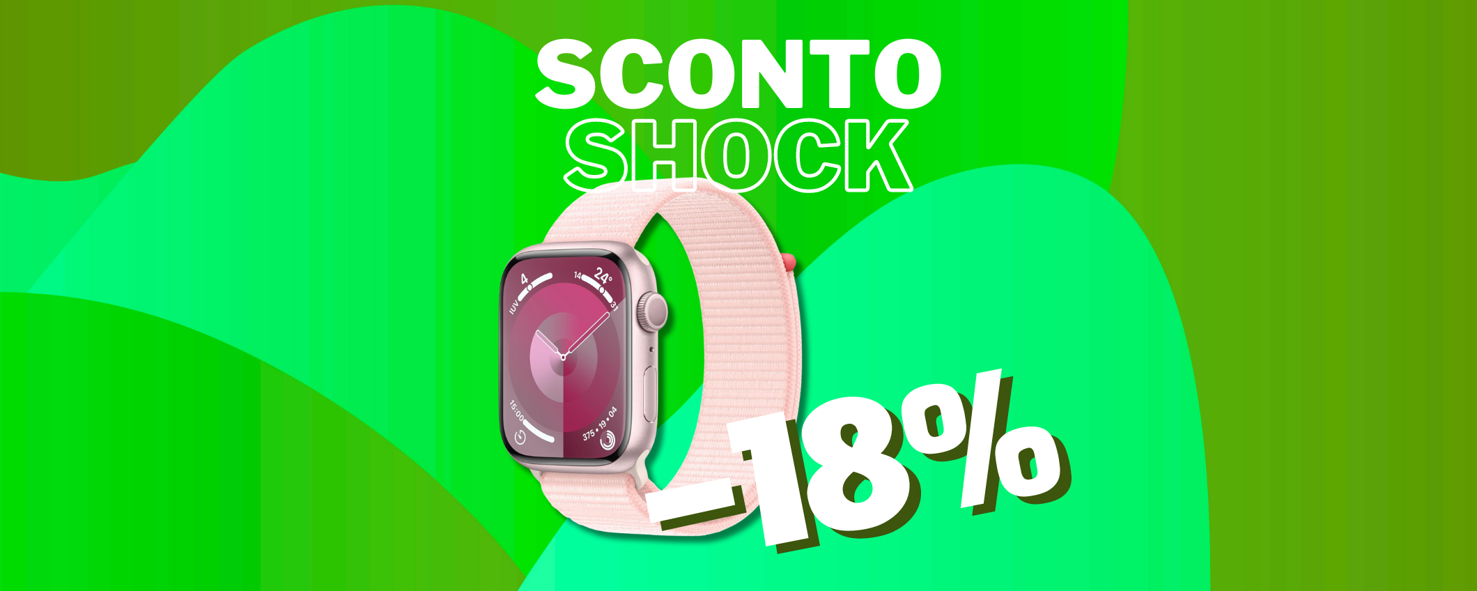 Vuoi uno smartwatch? Porta a casa l'Apple Watch Series 9 (-18%)