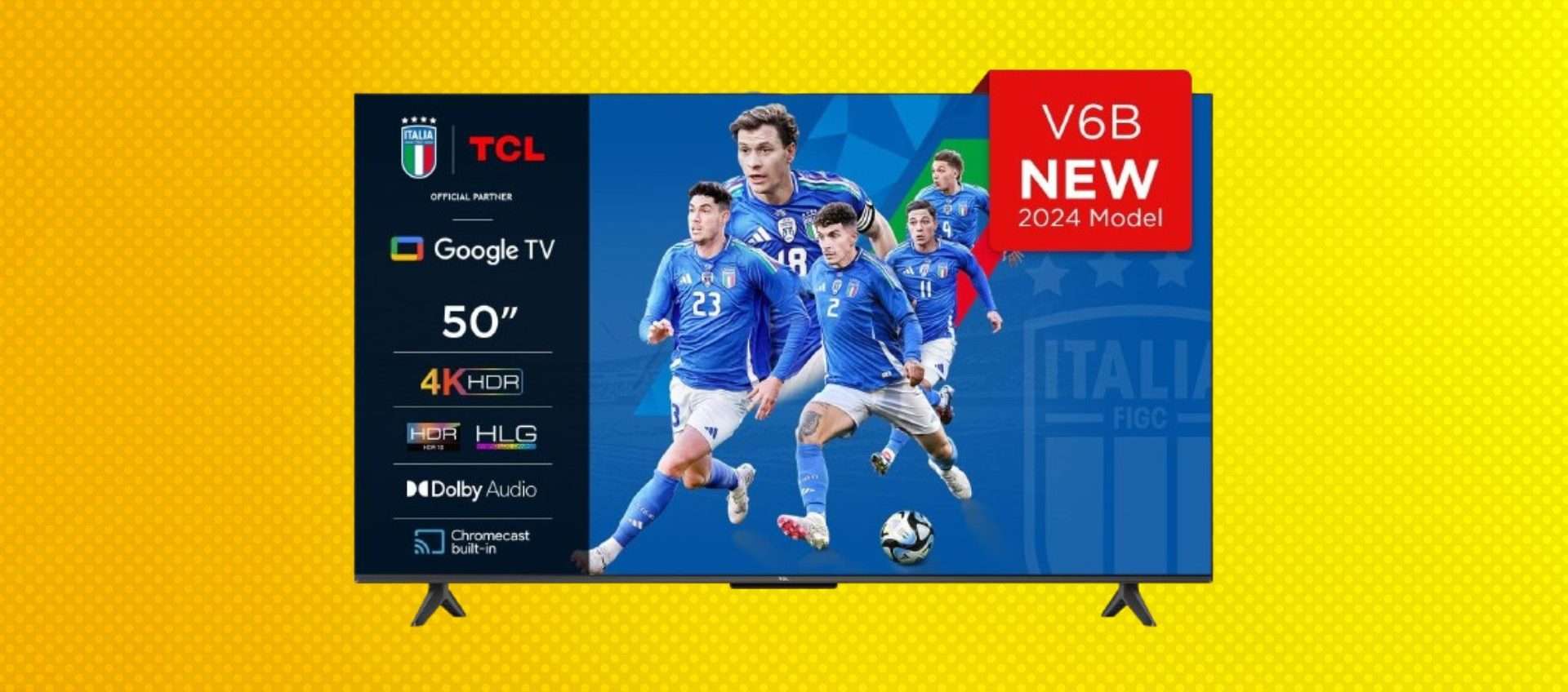 Smart TV TCL Ultra HD 4K da 50 pollici, offerta imperdibile: oggi tua a 349€